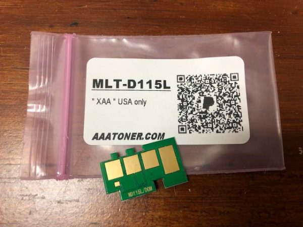 Toner Chip for Samsung Samsung 115, MLT-D115L, SL-M2830DW, Xpress M2620, M2870