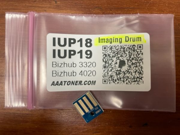 Drum Imaging Unit Chip for Konica Minolta Bizhub 3320, Bizhub 4020 (IUP18, IUP19)