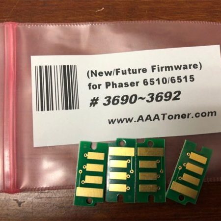 Toner Chips for Xerox Phaser 6510, WorkCentre 6515 (USA and W. Europe) - Black Toner Chip (Extra High Capacity) USA