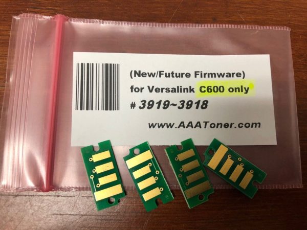 EXTRA HY Toner Chips for Xerox VersaLink C600 - (USA) - Image 2
