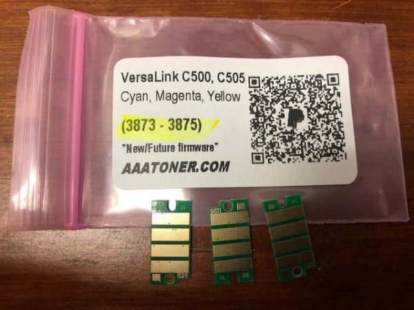 Toner Chips for Xerox VersaLink C500, C505 (W. Europe only) - Image 3