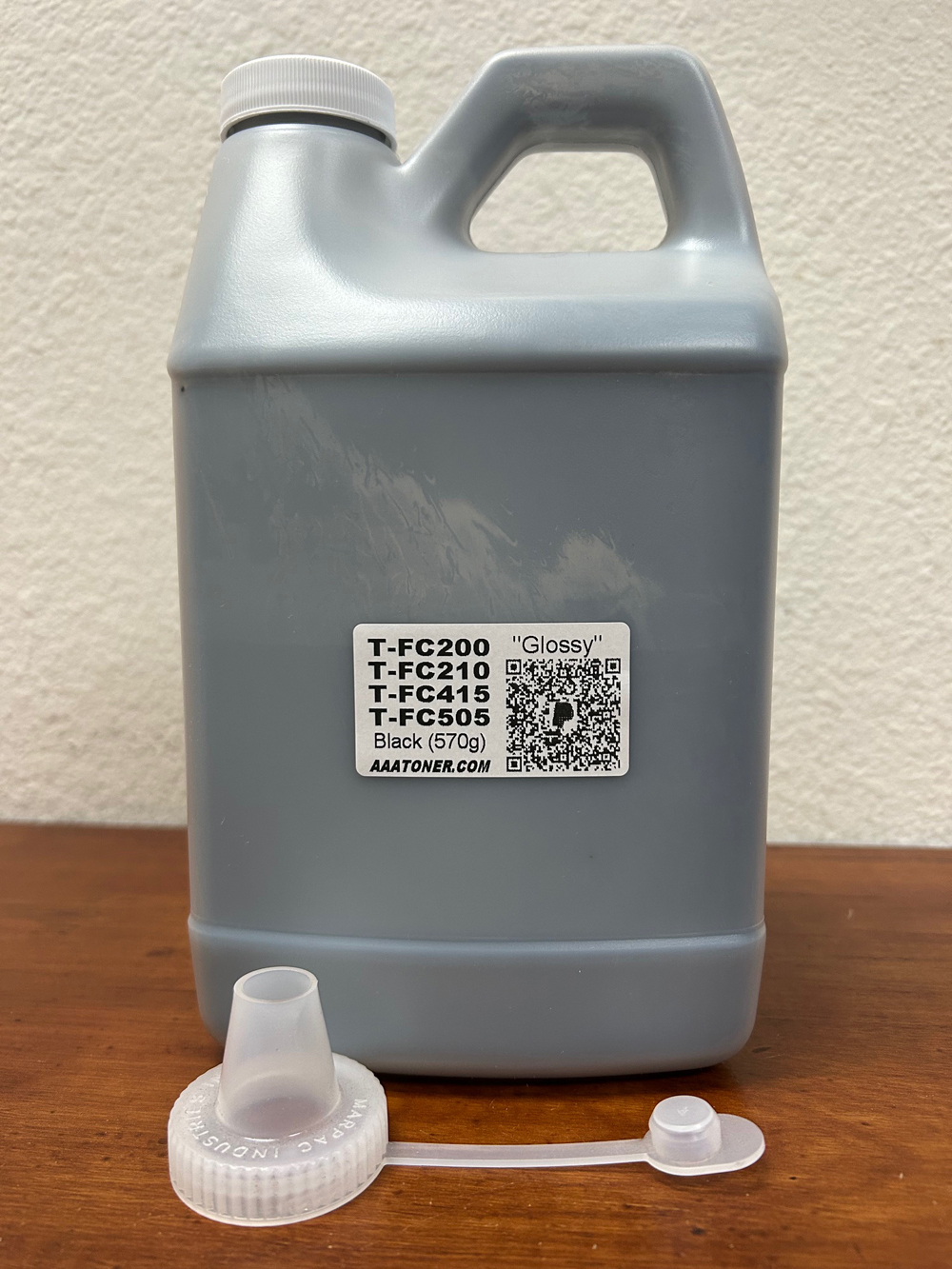 (570g) Black Toner Refill for Toshiba 2000AC, 2500AC, 2010AC, 2510AC (T-FC200, T-FC210) REFILL ONLY