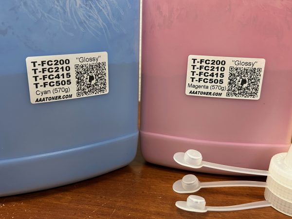 Color Toner Refill for Toshiba 2000AC, 2500AC, 2010AC, 2510AC (T-FC200, T-FC210) REFILL ONLY - Image 2
