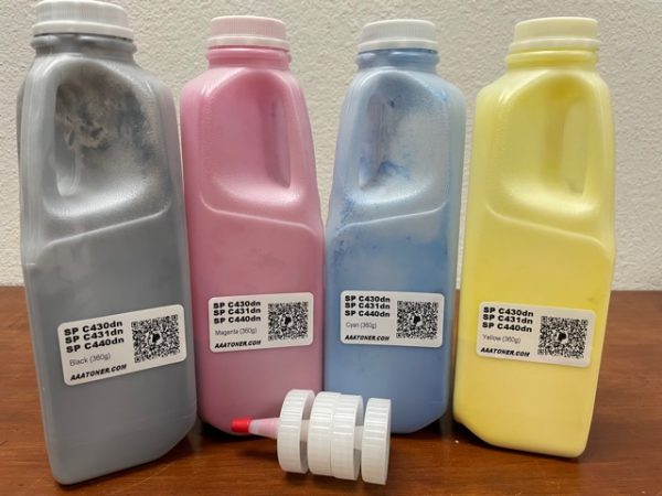 Toner Refill for Ricoh Aficio SP C440dn, SP C430dn, SP C431dn