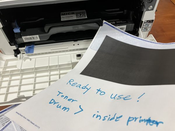 MICR Check Pantum P3300DW Printer TL-410, TL-410X,  TL-410H Toner Cartridge included. READY TO USE !! - Image 10