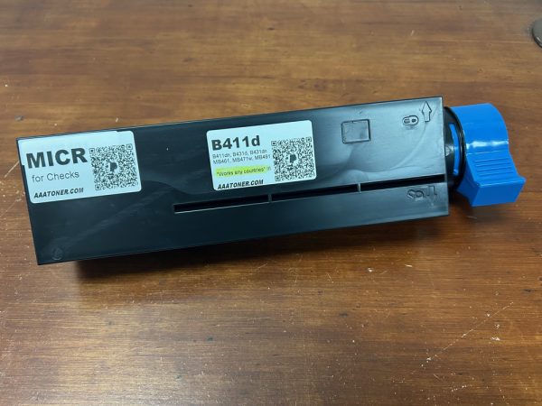 MICR Remanufactured Toner Cartridge for OKI B411, B431, MB461, MB471, MB491 (WW) Check Printing