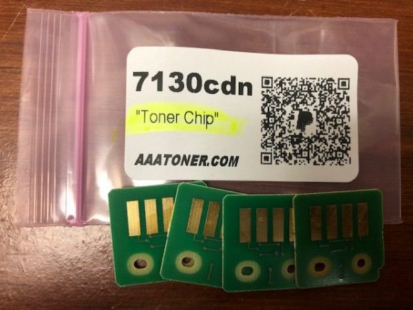 Toner Chip for Dell 7130cdn Color Laser Printer