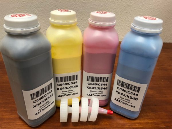 Toner Refill for Lexmark C540, C543, C544, C546, X543, X544, X546, X548