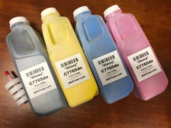 High Yield Toner Refill for Dell C7765dn Multifunction Color Laser Printer - Image 2