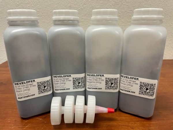 Developer Refill for HP E77822, E77825, E77830 Printer (Developer Unit Repair/ Maintenance / FIX)