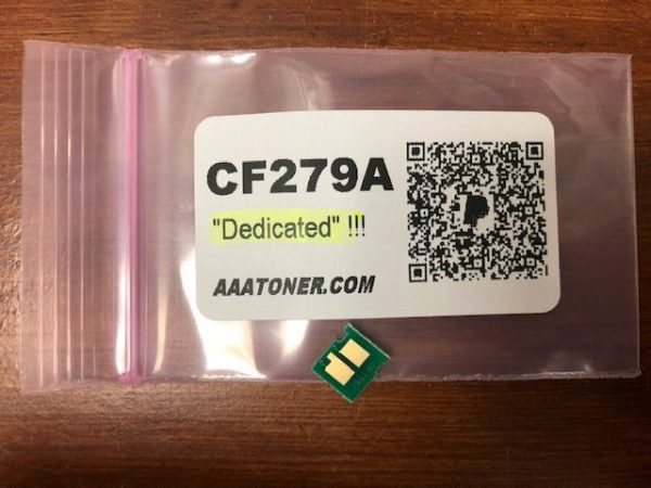 Toner Chip for use in HP CF279A, 79A, LaserJet Pro M12, M12w, M26, M26nw