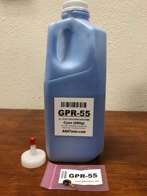 Toner Refill for Canon (GPR-55, GPR55) for imageRUNNER ADVANCE C5535, C5540, C5550, C5560, C5535i, C5540i, C5550i, C5560i - Image 5
