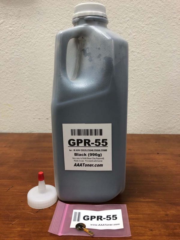 Toner Refill for Canon (GPR-55, GPR55) for imageRUNNER ADVANCE C5535, C5540, C5550, C5560, C5535i, C5540i, C5550i, C5560i - Image 4