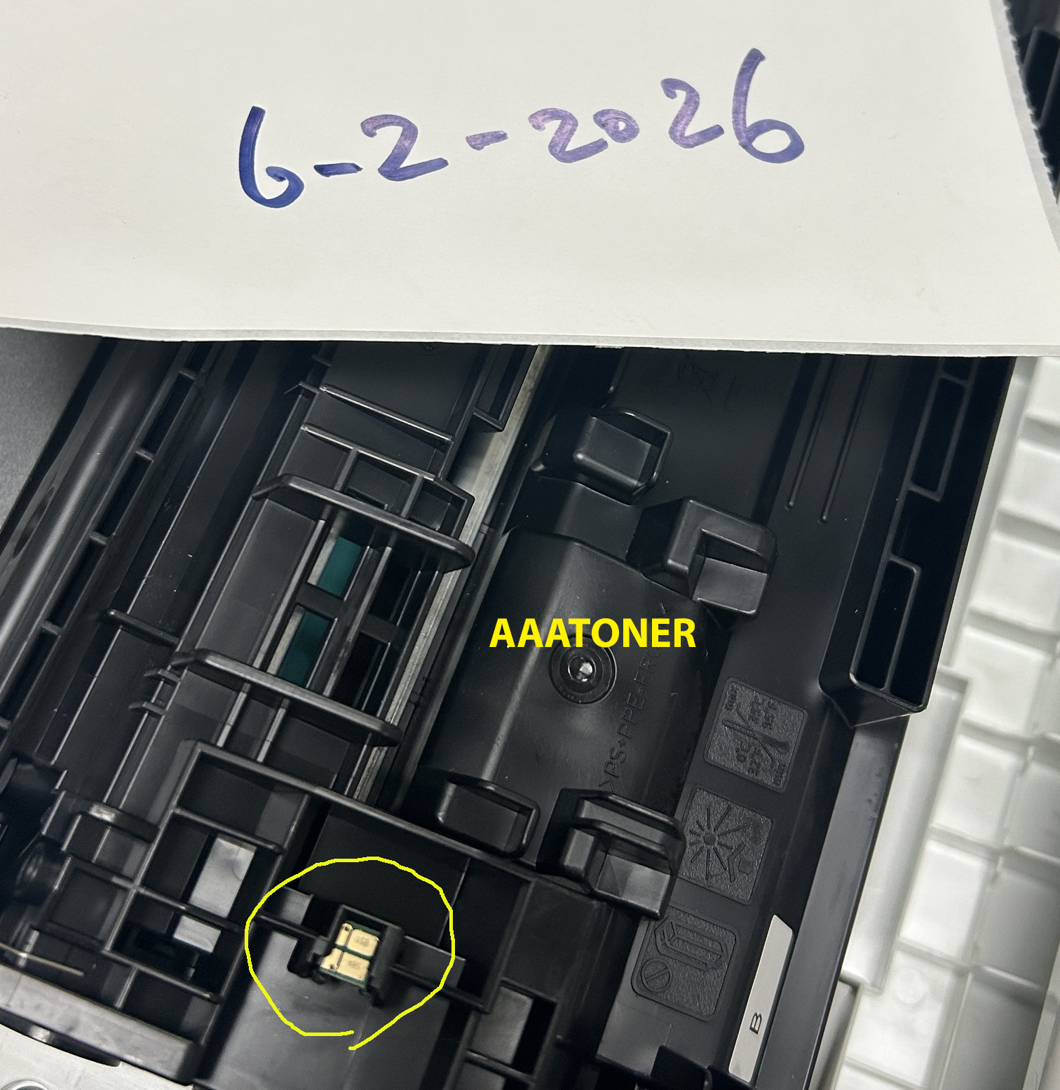 Toner Chip for HP CF258X (58X), CF258A (58A), LaserJet M304a, M404, M404n, M404dn, M404dw, M406, M428dw, M428fdn, M428fdw, M428m - Image 4