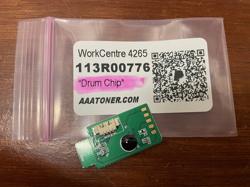 Toner Chip, imaging Unit Drum for Xerox WorkCentre 4265, 4265S, 4265SM, 4265X, 4265XFM, 4265XM - Image 2