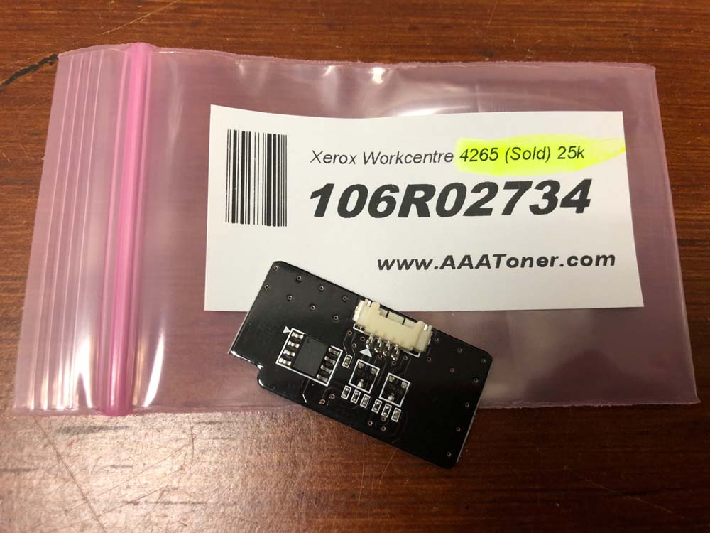 Toner Chip, imaging Unit Drum for Xerox WorkCentre 4265, 4265S, 4265SM, 4265X, 4265XFM, 4265XM