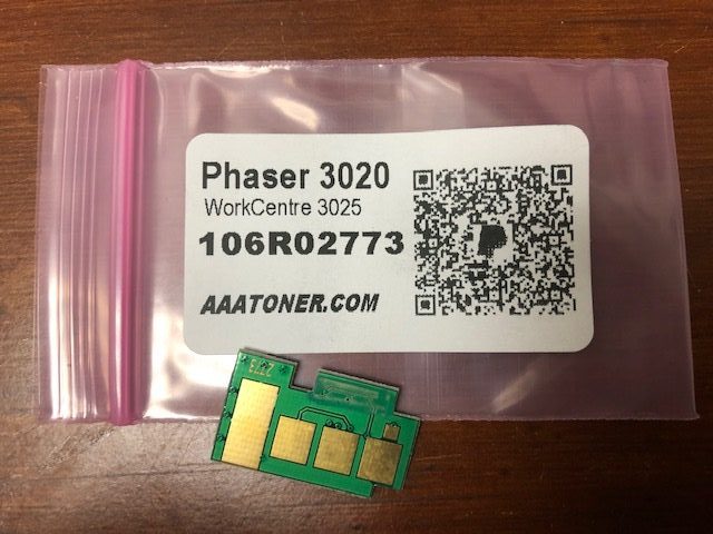 106R02773 Toner Chip for Xerox Phaser 3020, WorkCentre 3025