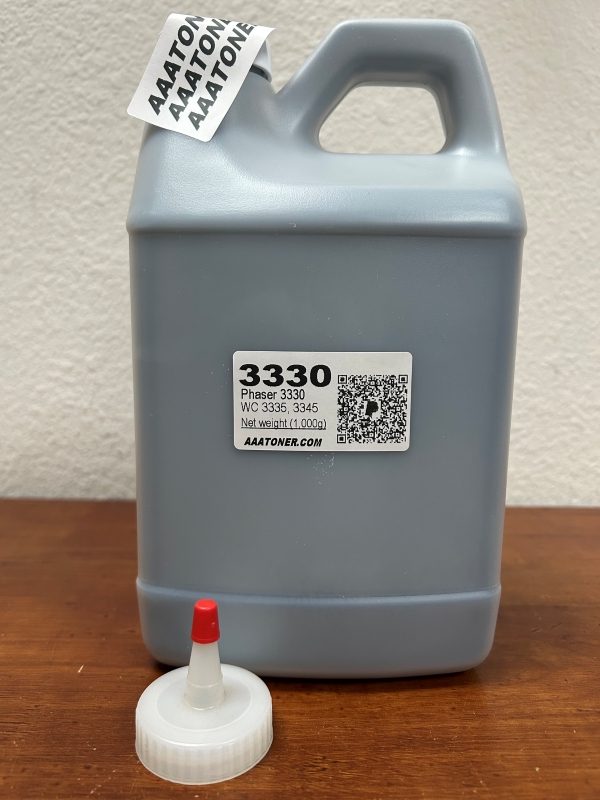 (1,000g/1kg) Bulk Toner Refill for Xerox Phaser 3330, WorkCentre 3335, 3345, Xerox Phaser 3320, 3320DN