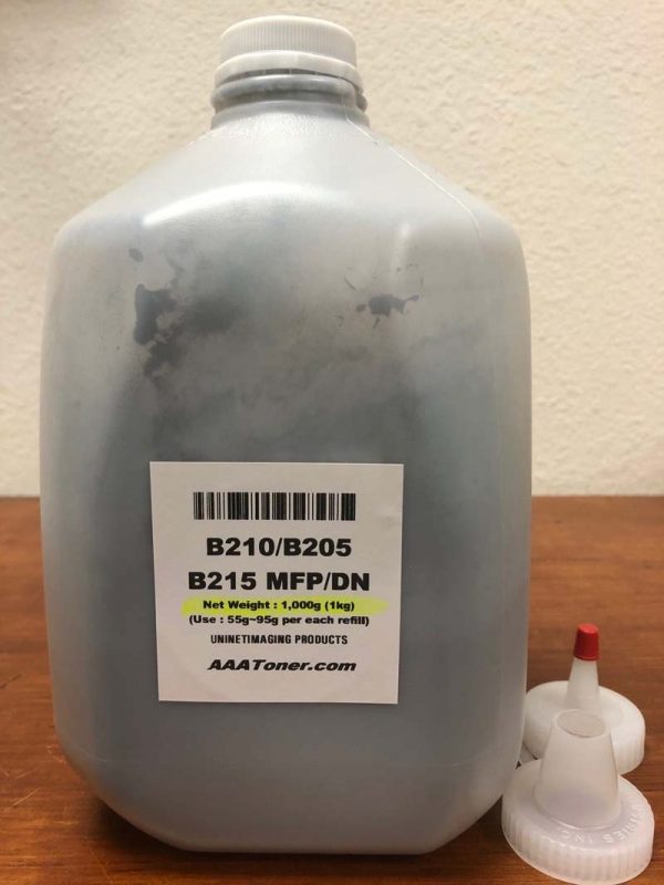 (1,000g/1kg) Bulk Toner Refill for Xerox B210, B205, B215 Multifunction Printer