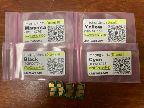 Imaging units (Drum) IU Chips for Xerox WorkCentre 6400, 6400S, 6400SFS, 6400X, 6400XF