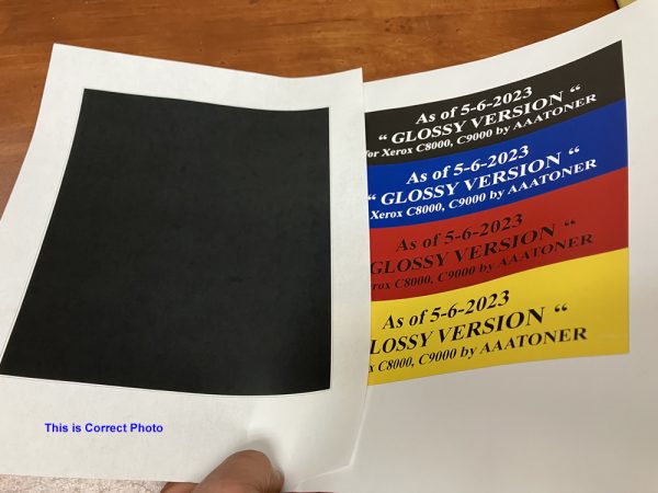 " Glossy, Shinny " Toner Refill for Xerox VersaLink C9000, C9000DT Printers , Toner Refill for Xerox AltaLink C8130, C8135, C8145, C8155, C8170, C8230, C8235, C8245, C8255, C8270 - Image 8