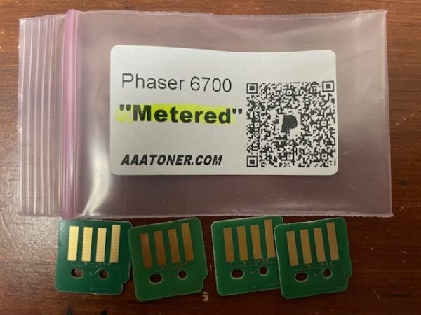 Toner Chips for Xerox Phaser 6700, 6700DN, 6700DT, 6700DX, 6700N (Metered) !!!