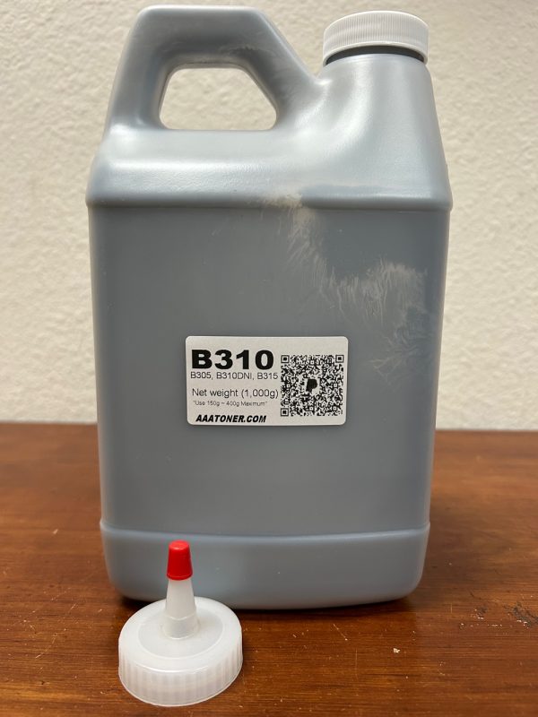 (1,000g/1kg) BULK Toner Refill for Xerox B305, B310, B310DNI, B315 Mono Laser Printer