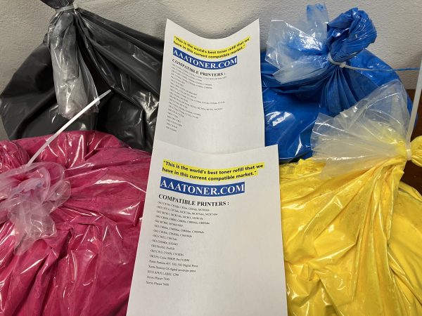 40kg - Super Glossy Toner Refill Bags for OKI UNIVERSAL Color laser Printer (X-Generation)