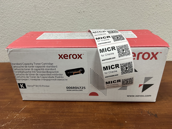 MICR Toner Cartridge 006R04725 for Xerox B410, B415, Versalink B410, B415 (6,000 pages)
