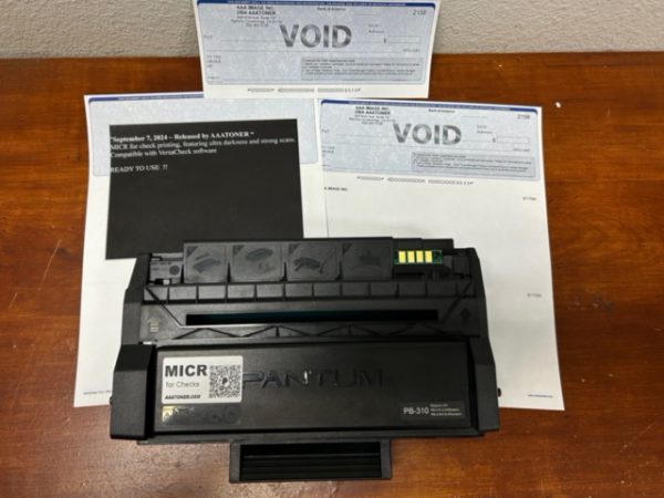 MICR Check Printer for Pantum P3500DN,  PB-310, PB-310H, PB310 Print MICR Toner Cartridge - READY TO USE !! - Image 4