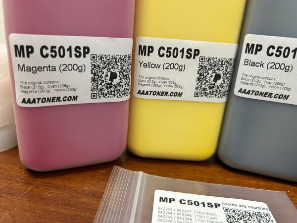 Toner Refill for Ricoh MP C501SP, MP C501 Color Laser Multifunction Printer - Image 2