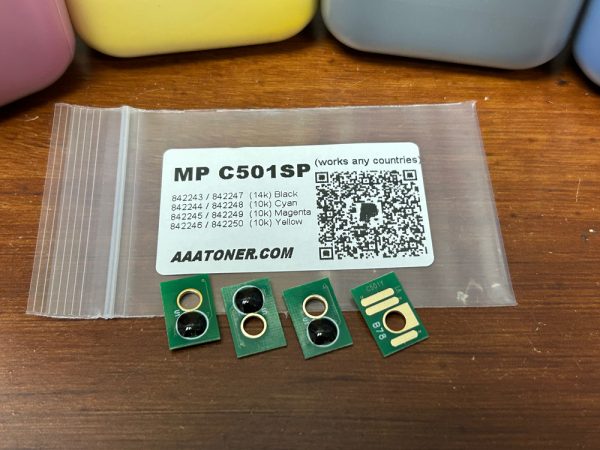 Toner Refill for Ricoh MP C501SP, MP C501 Color Laser Multifunction Printer - Image 4