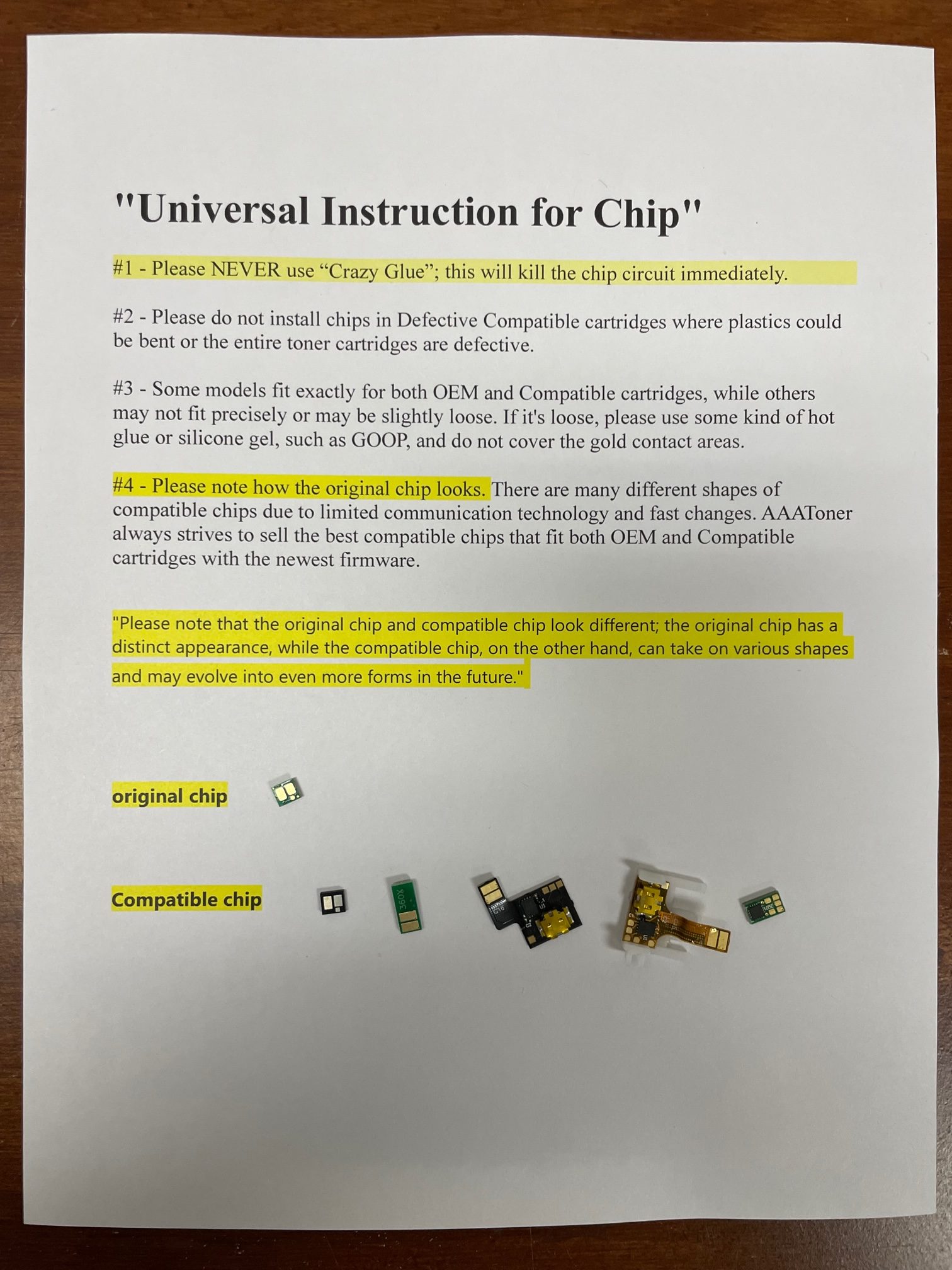 Toner Chip for HP CF460X, CF461X, CF462X, CF463X, Enterprise M652, M653 (656X) - Image 2