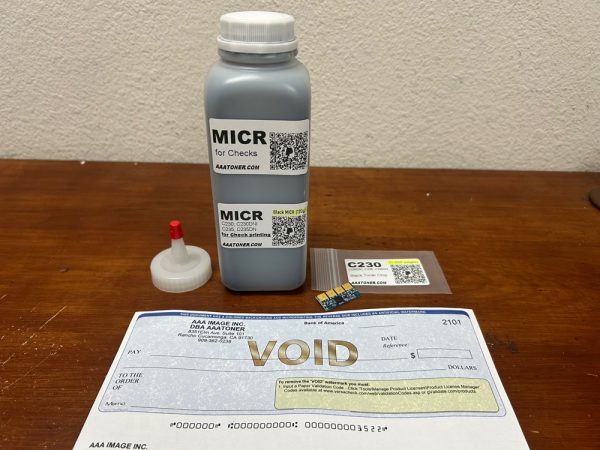 MICR (Check Print) (120g) Toner Refill for Xerox C230, C230DNI, C235, C235DNI Color Printer