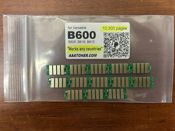 Toner Chips for Xerox VersaLink B600, B605, B610, B615 (works any countries)