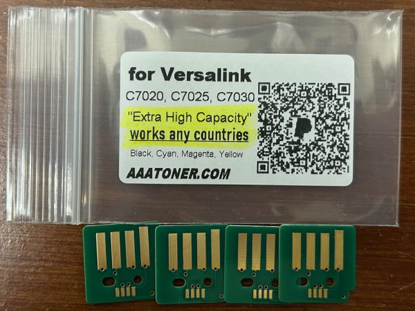 Toner Chip for Xerox VersaLink C7020, C7025, C7030 (works any countries) - Image 2