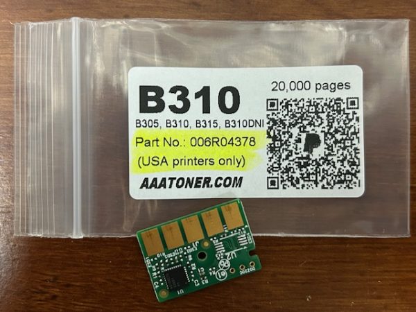 Toner Chip for for Xerox B305, B310, B310DNI, B315 Mono Laser Printer - Image 3
