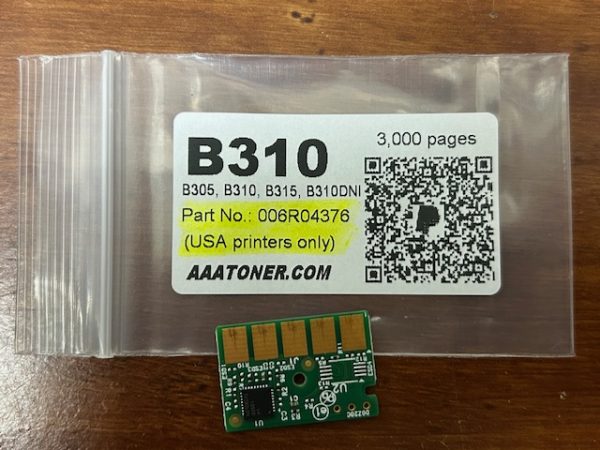 Toner Chip for for Xerox B305, B310, B310DNI, B315 Mono Laser Printer