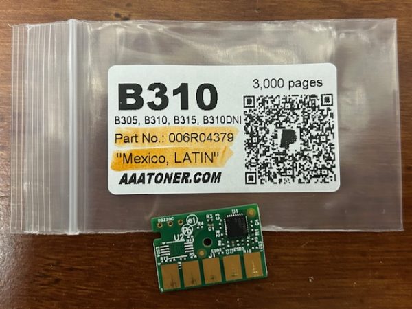 Toner Chip for for Xerox B305, B310, B310DNI, B315 Mono Laser Printer - Image 4
