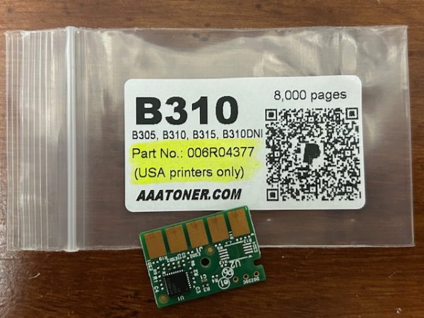 Toner Chip for for Xerox B305, B310, B310DNI, B315 Mono Laser Printer - Image 2