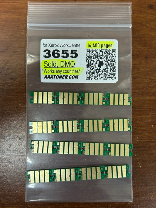 Toner Chip for Xerox WorkCentre 3655, 3655i, 3655iX, 3655iXM, 3655X, 3655XM (works any countries) - Image 4