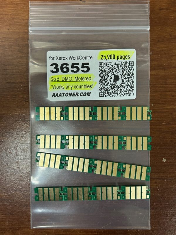 Toner Chip for Xerox WorkCentre 3655, 3655i, 3655iX, 3655iXM, 3655X, 3655XM (works any countries)