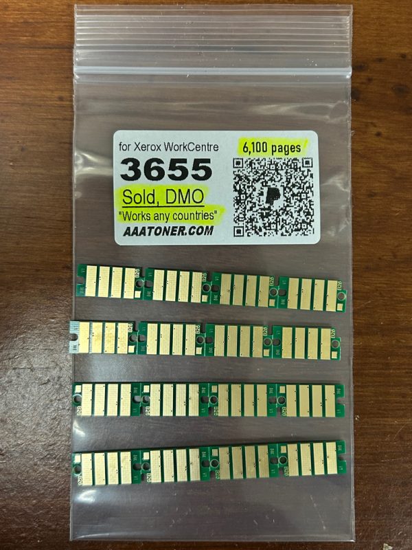 Toner Chip for Xerox WorkCentre 3655, 3655i, 3655iX, 3655iXM, 3655X, 3655XM (works any countries) - Image 3