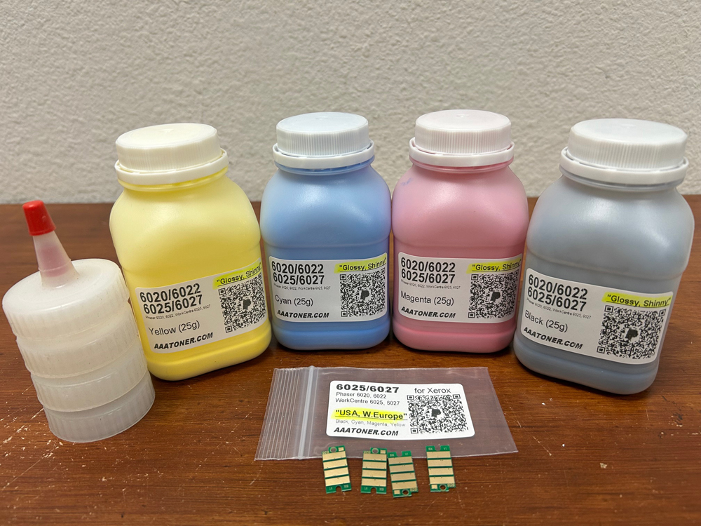 " SUPER GLOSSY " Toner Refill for Xerox Phaser 6000, 6010, Xerox WorkCentre 6015, Xerox Phaser 6020, 6022, Xerox WorkCentre 6025, 6027 Printer - Image 6