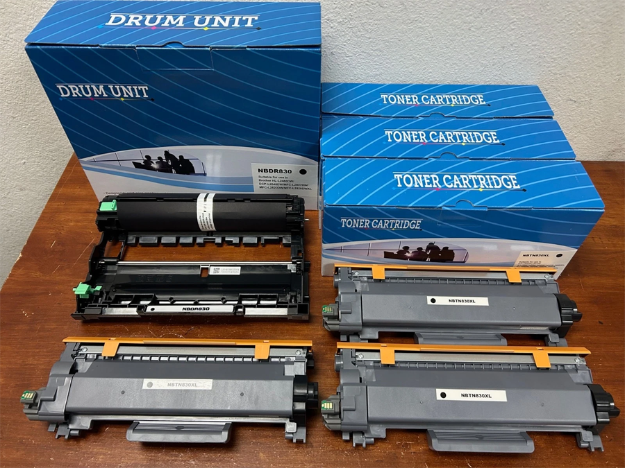 Brother TN830, TN830XL, TN-830XL toner , DR830, DR-830 Drum