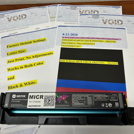 MICR check Toner 006R05051 for Xerox C240 C255 C255a C300 C303 C303a C305 C305ae