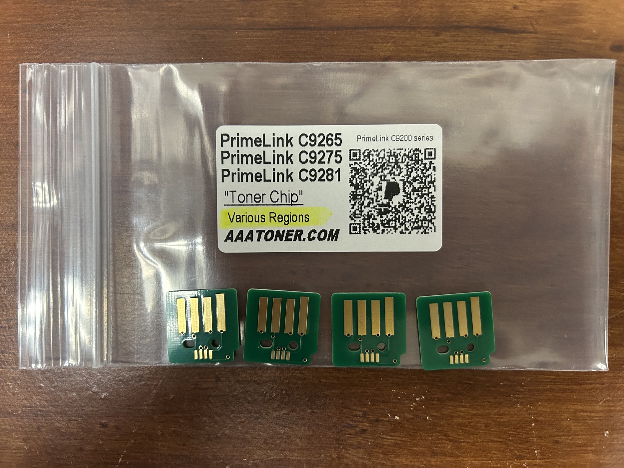 Toner Chip for Xerox PrimeLink C9265, C9275, C9281, C9200 series