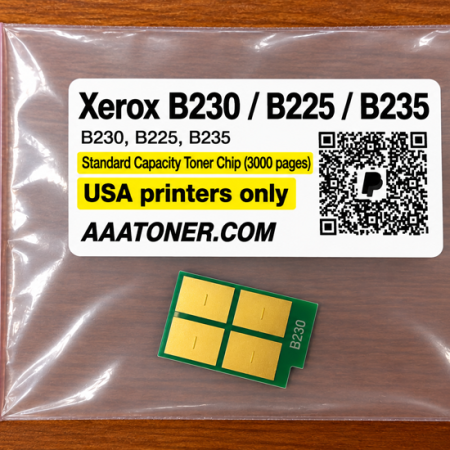 Toner Chip for Xerox B230, B225, B235